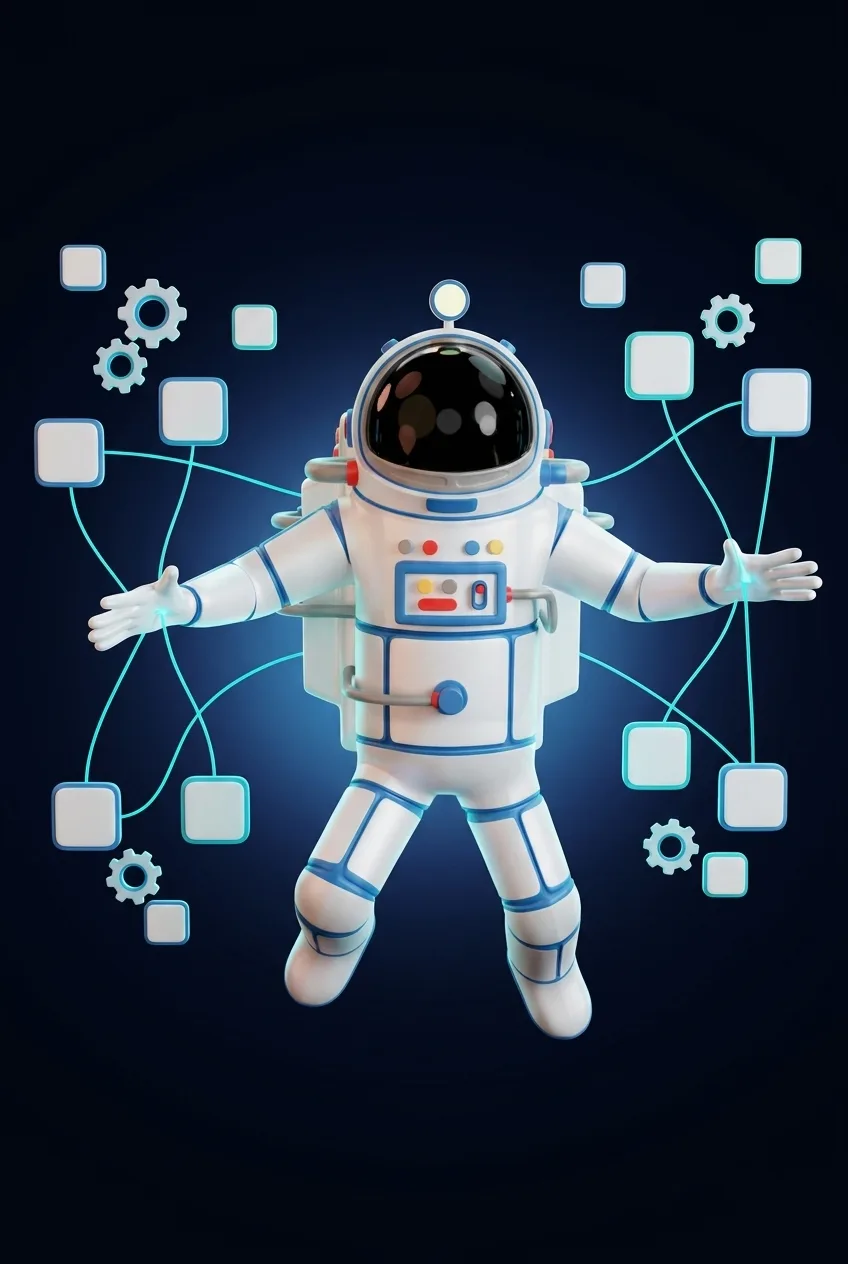 An AI agent working across your tools